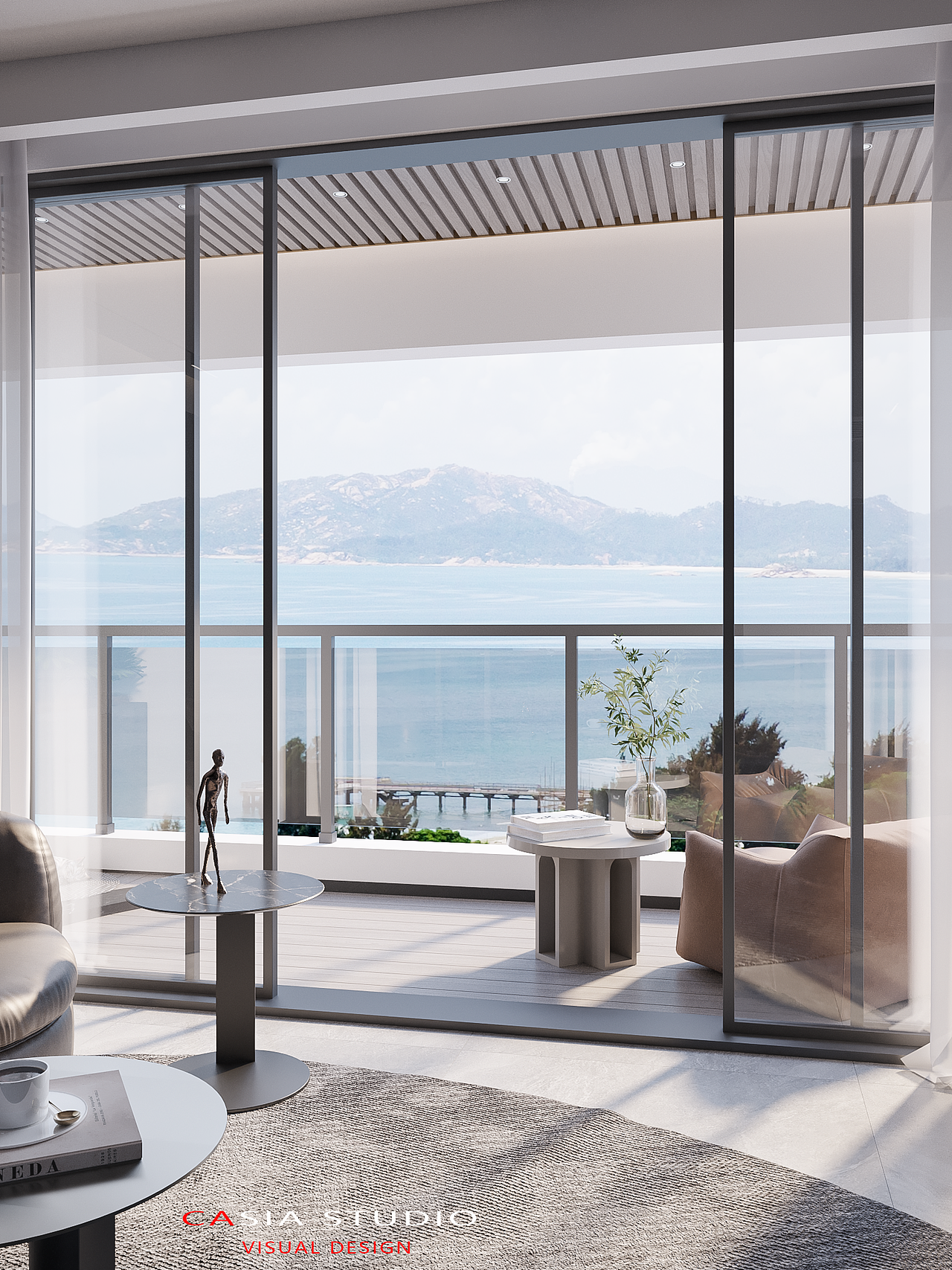 现代海景房丨海边生活惬意的家（图ZMzIyNjk2Njg4） - 家装设计 - 站酷设计师CASIA禹原创素材 - 站酷ZCOOL