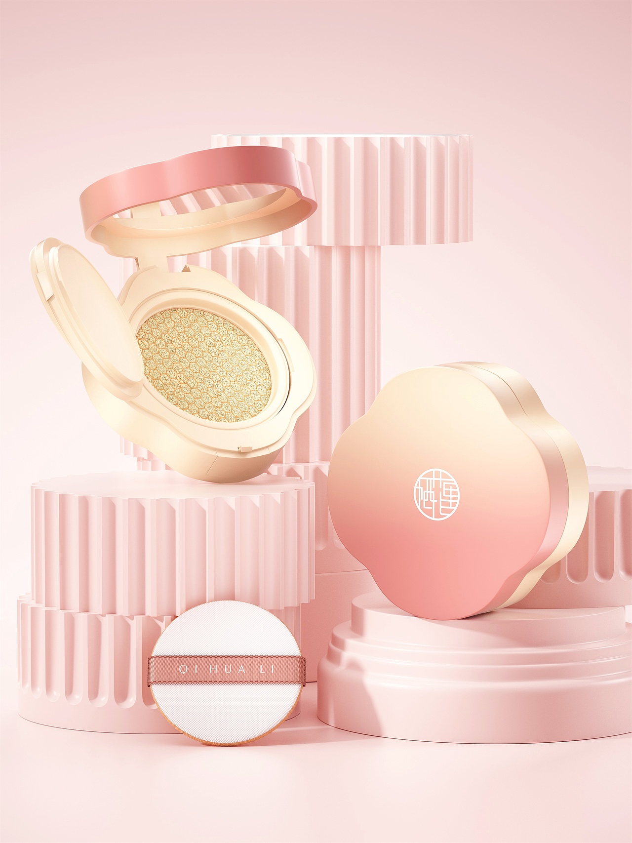 化妆品样板包材画册渲染图（图ZMzY3NjU2MzI0） - 产品 - 站酷设计师Pineapploooo原创素材 - 站酷ZCOOL