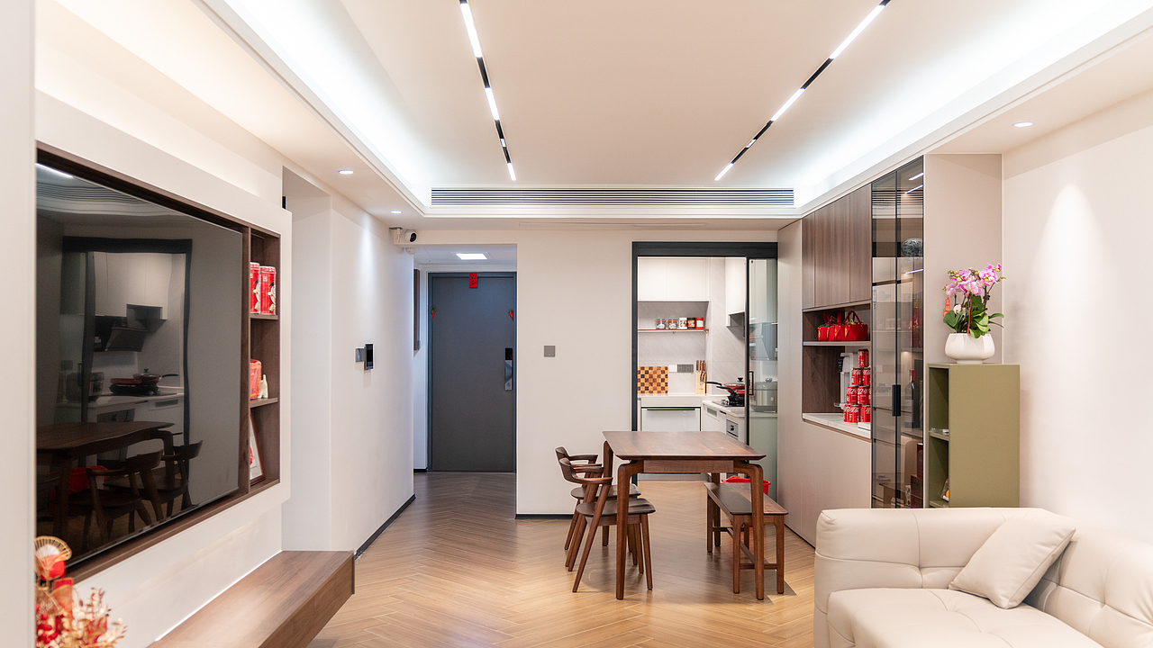 广州90方精装房改造设计