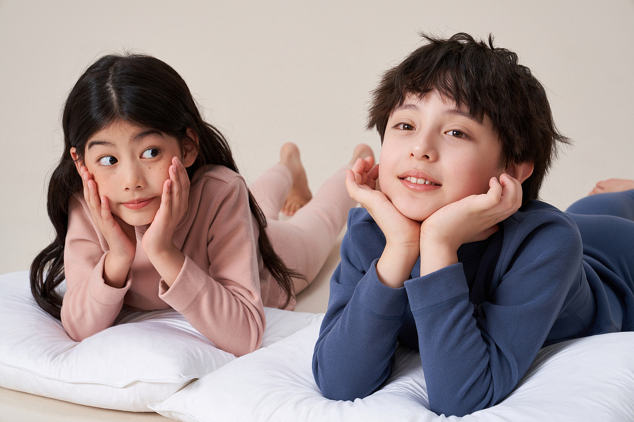 holakids x 猫人儿童保暖内衣 2022 A/W（图ZMzI0NTQyNjY0） - 人像摄影 - 站酷设计师holakids原创素材 - 站酷ZCOOL