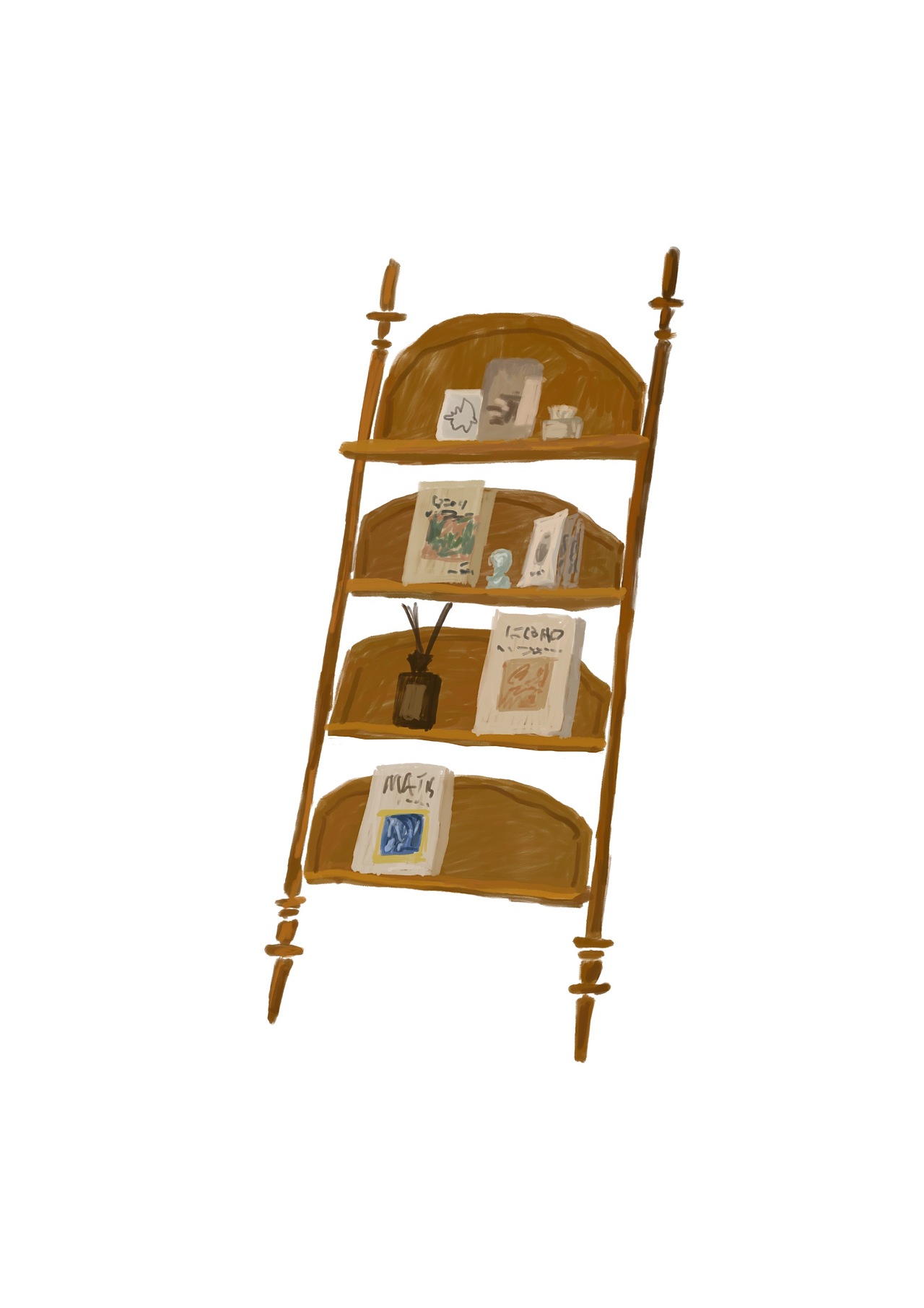 插画-你是不是也像我一样喜欢木质的东西（图ZMzQzNDE3Mjk2） - 艺术插画 - 站酷设计师小鹿小鹿bambi原创素材 - 站酷ZCOOL