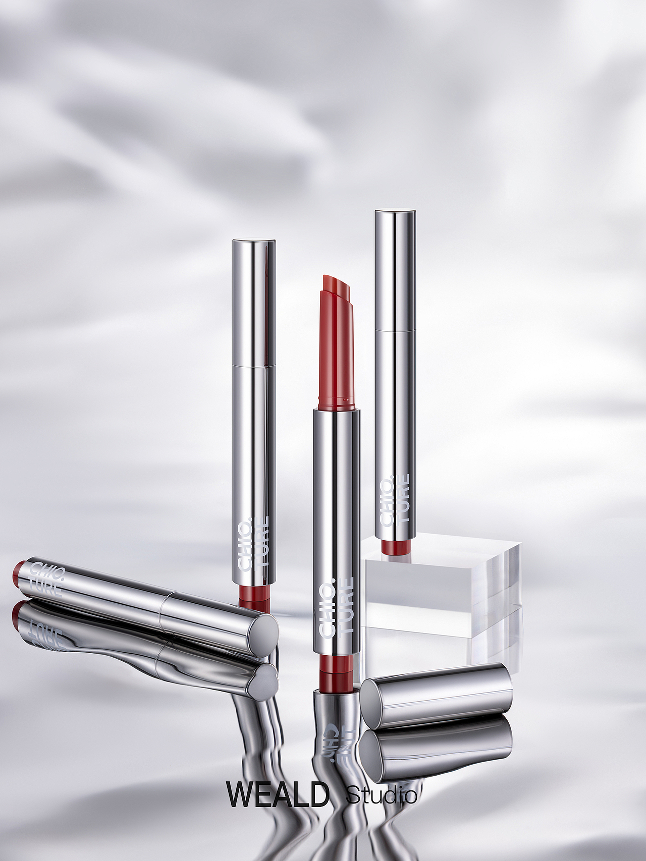 稚优泉 ✖ WEALD Studio 固体唇蜜KV拍摄（图ZMzU0MzAxNzAw） - 产品摄影 - 站酷设计师旷野视觉原创素材 - 站酷ZCOOL