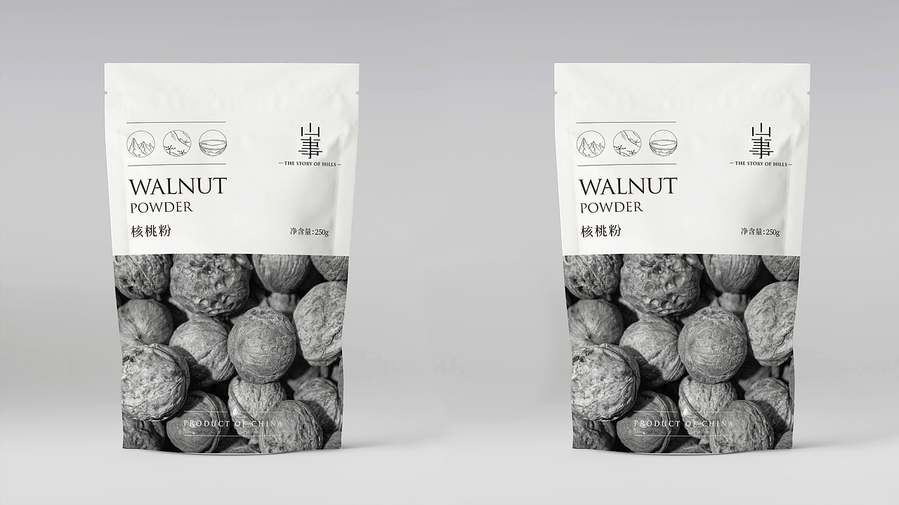 山事核桃油品牌形象设计