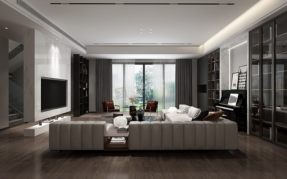 金科金辉美院别墅设计,蔡家合院别墅装修,北碚天古装饰（图ZMzA2Mjk3ODUy） - 家装设计 - 站酷设计师重庆天古别墅设计原创素材 - 站酷ZCOOL