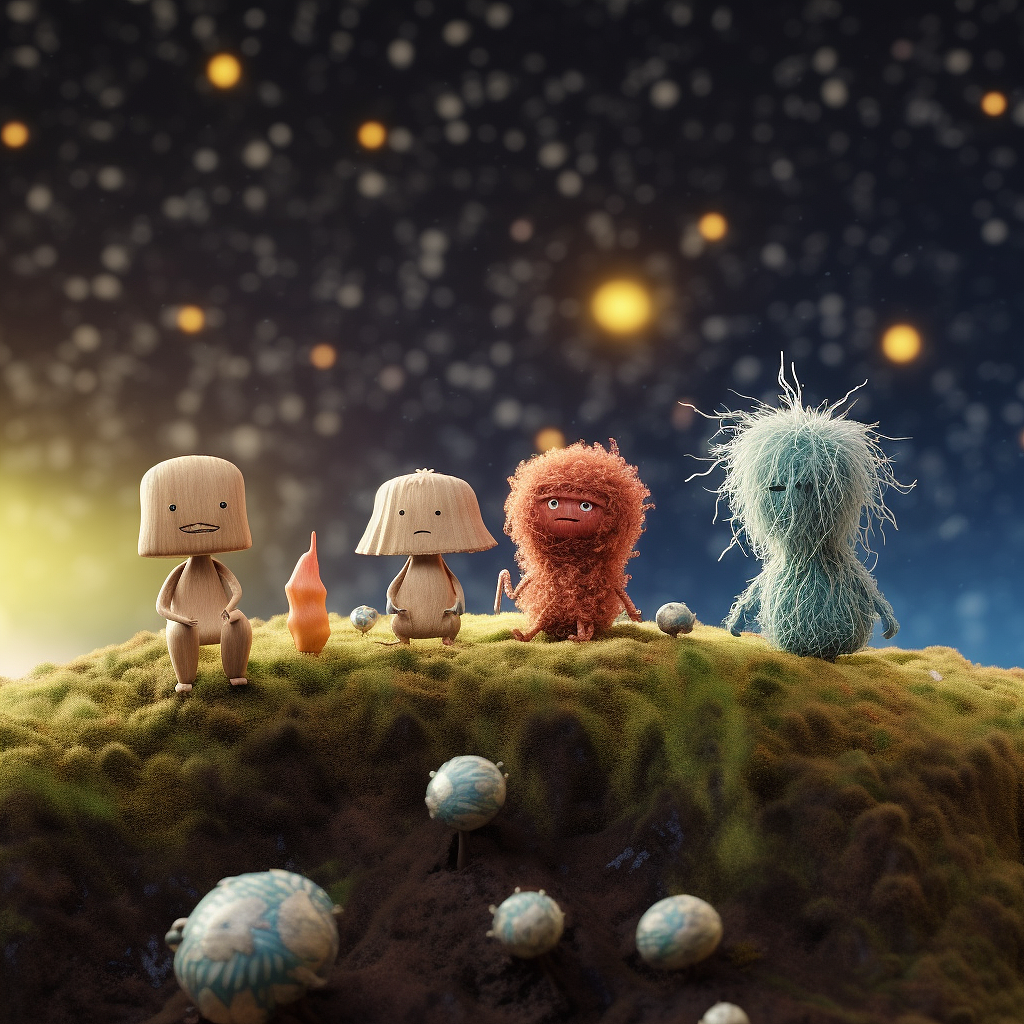 Midjourney-手工毛毡微景观（图ZMzQxODEwODk2） - 其他三维 - 站酷设计师木小欠原创素材 - 站酷ZCOOL