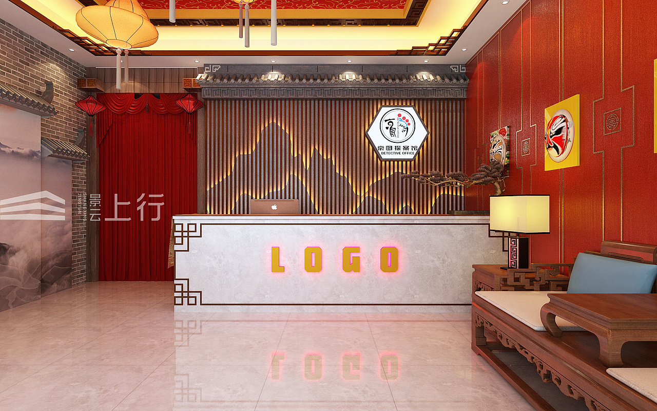 剧本杀的“国潮崛起”|成都剧本杀装修设计|设计案例