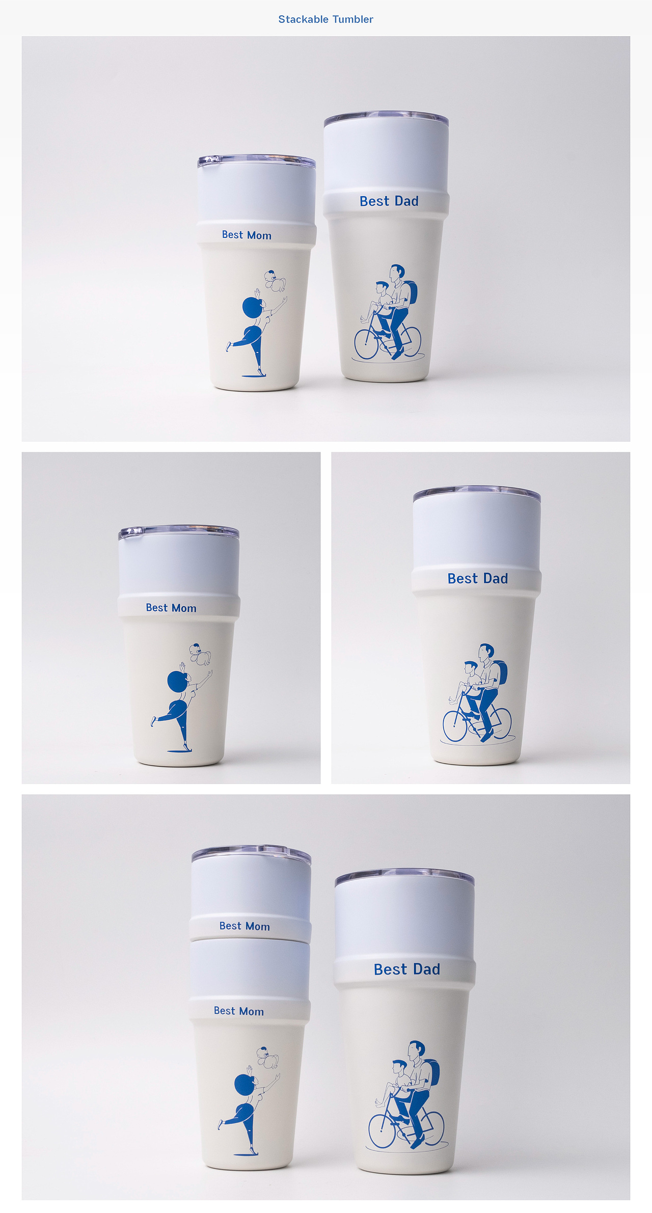 Family Series Tumblers（图ZMzA1MDgzMTg4） - 生活用品 - 站酷设计师Edison_张梦轩原创素材 - 站酷ZCOOL