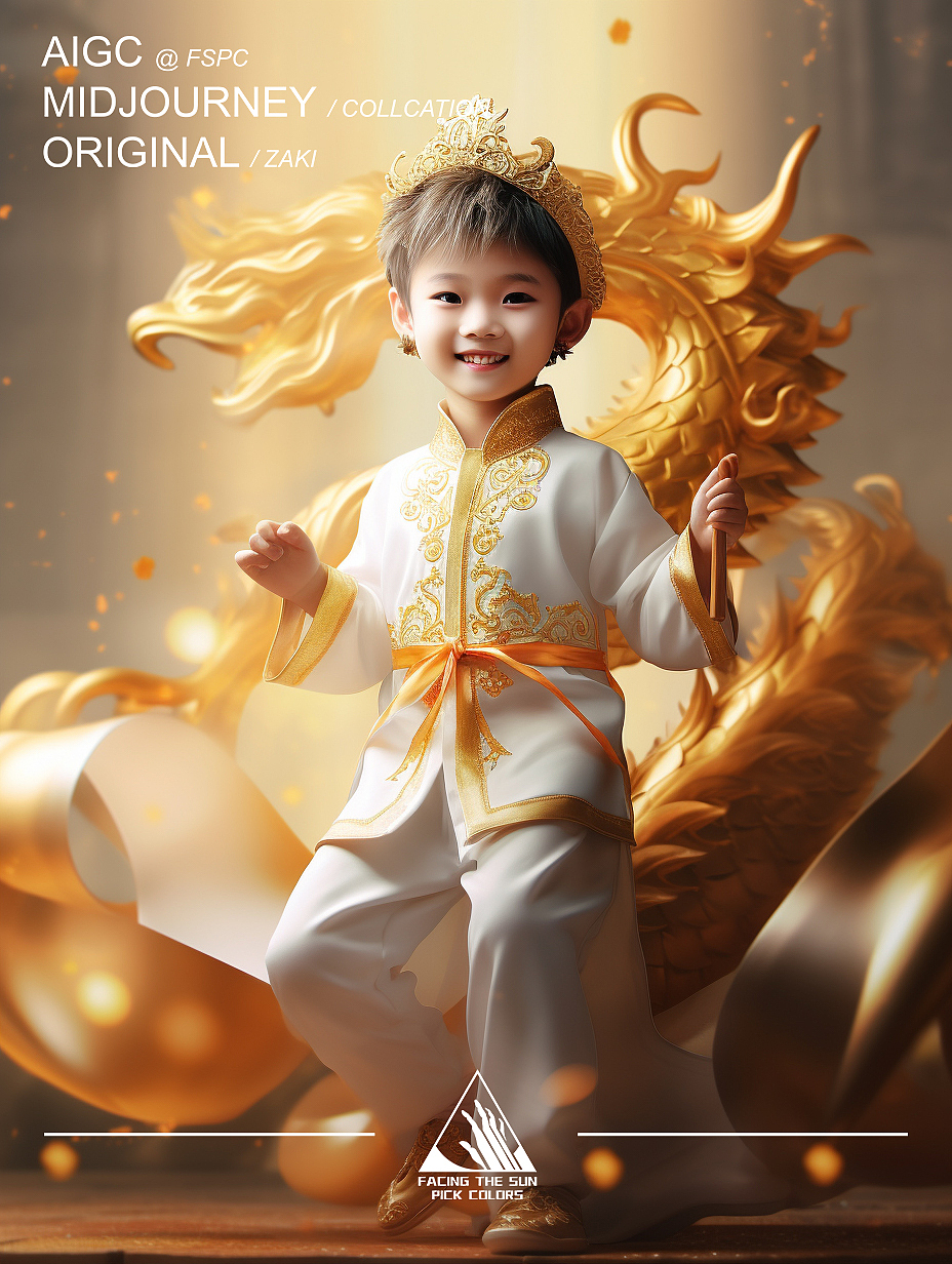 迎龙年儿童AI摄影