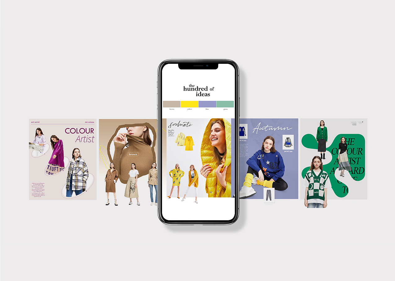 女装色系轮播（图ZMzI1NzI1NTYw） - 电商 - 站酷设计师elsachang原创素材 - 站酷ZCOOL