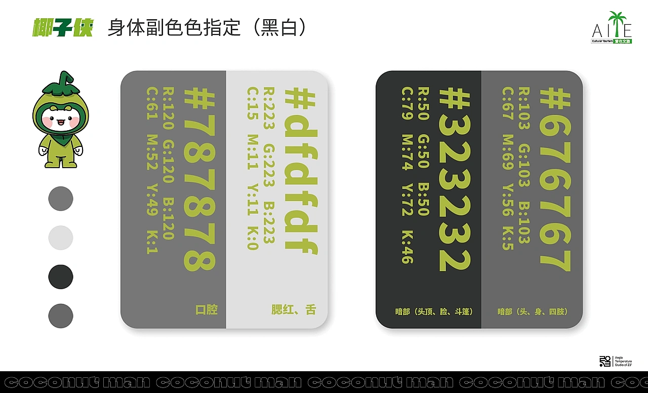 椰子侠IP形象设计方案