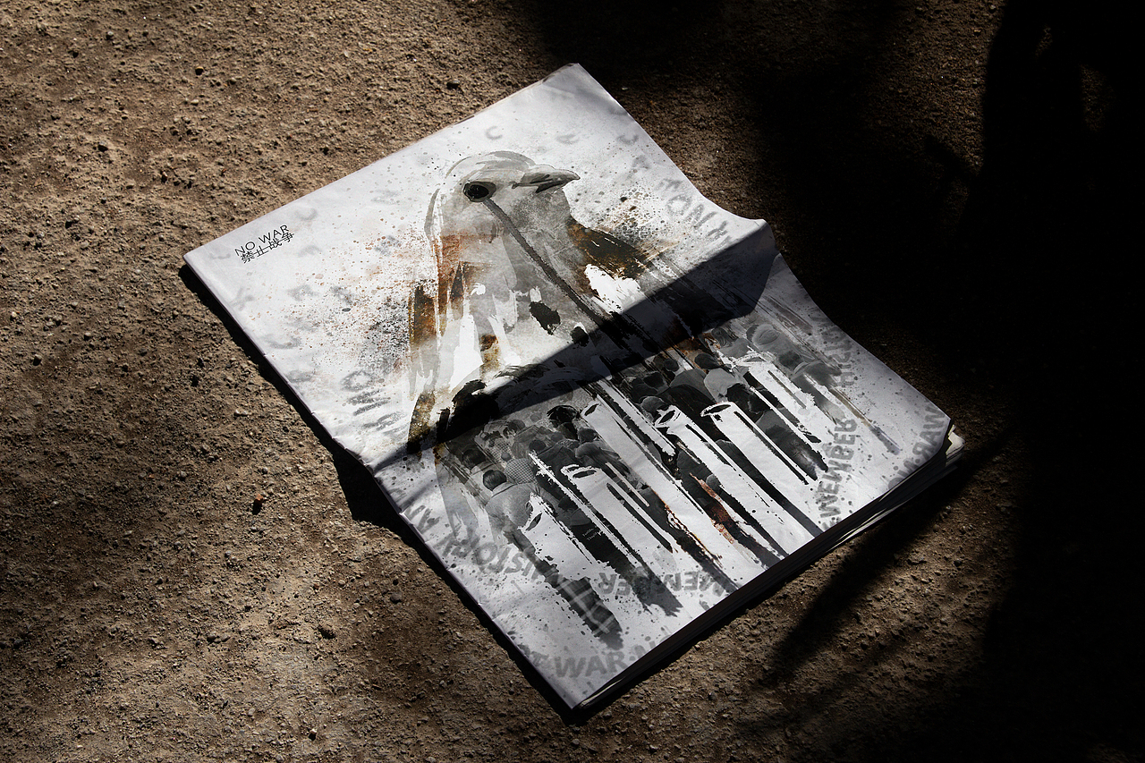 《给和平一个机会》JAGDA/C-IDEA获奖作品（图ZMzY3Mjk5ODcy） - 海报 - 站酷设计师鱼仔耳耳工作室原创素材 - 站酷ZCOOL