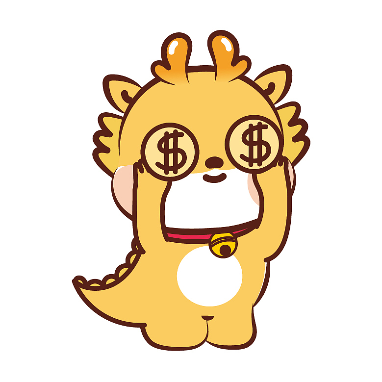 龙卡通图片 小飞龙龙年插画（图ZMzQ4MDI3MTQ4） - 商业插画 - 站酷设计师阿茹生肖IP原创素材 - 站酷ZCOOL