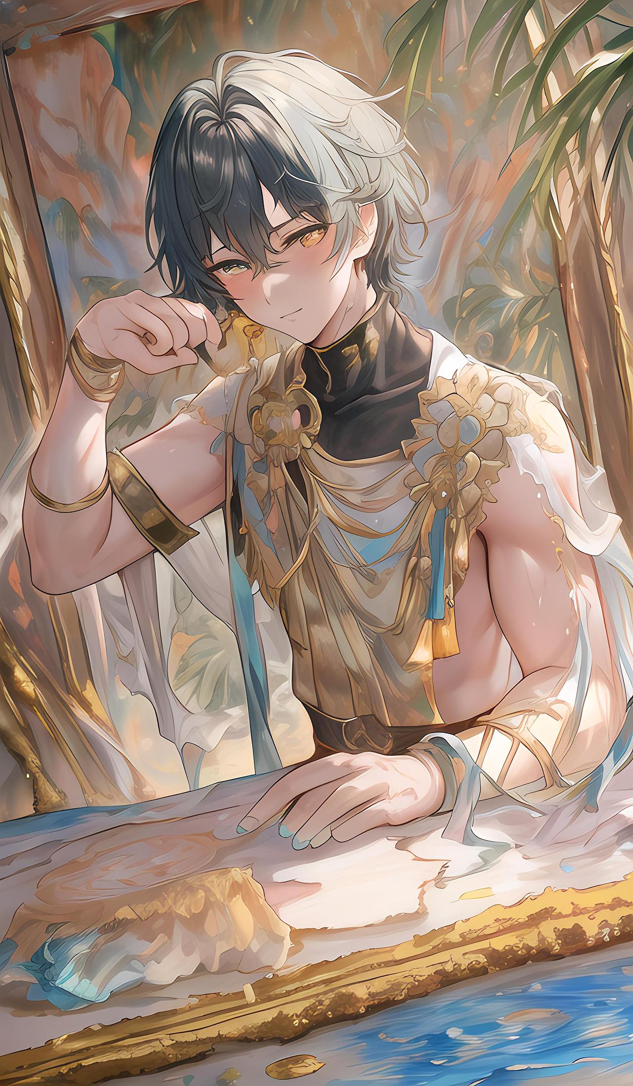 Ai绘图（图ZMzM1MDM5MTY4） - 游戏原画 - 站酷设计师啊菠菜原创素材 - 站酷ZCOOL