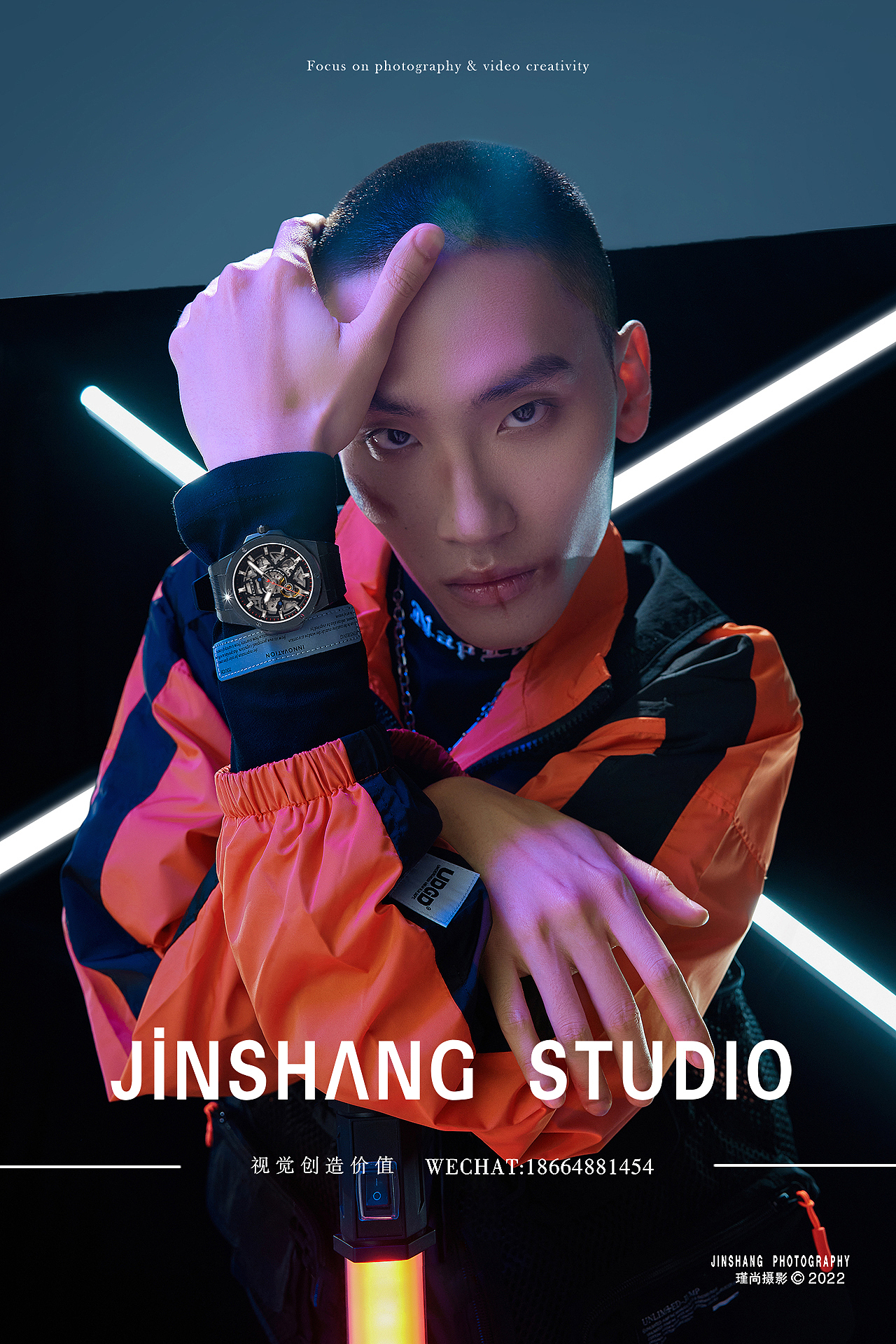 手表 l 罗西尼x卡罗莱x I&W l模特形象 男表（图ZMjk3NDgxMjgw） - 人像摄影 - 站酷设计师瑾尚商业影像原创素材 - 站酷ZCOOL