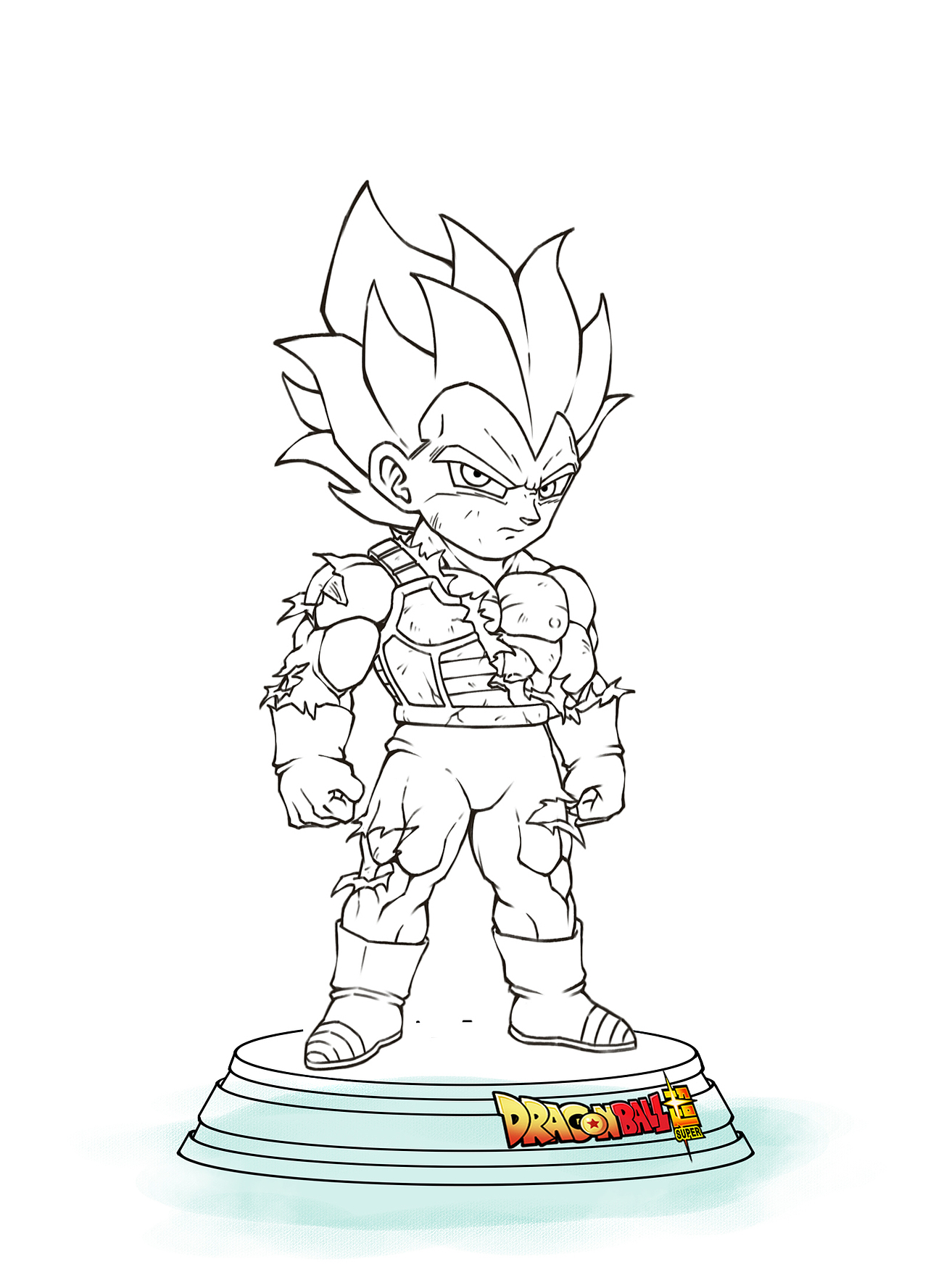 龙珠超GK雕像 手办 自在极意功贝吉塔