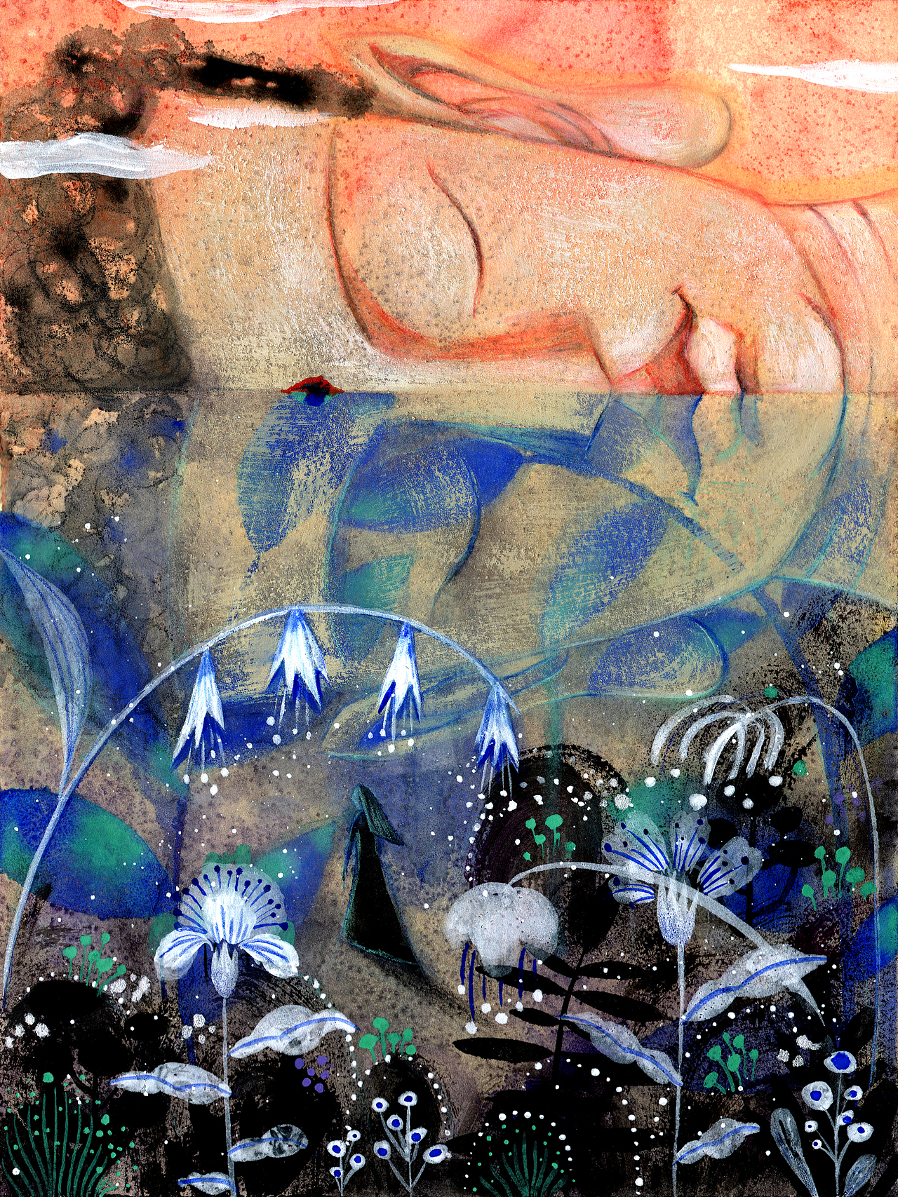 《万物繁花》佟彤个人插画展(系列作品篇)(图ZMzY5MjExNzY4) - 艺术插画 - 站酷设计师佟彤ART原创素材 - 站酷ZCOOL