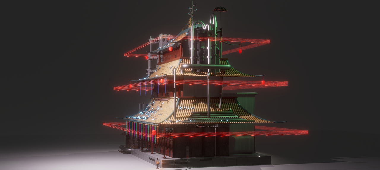 单体建筑-生产区