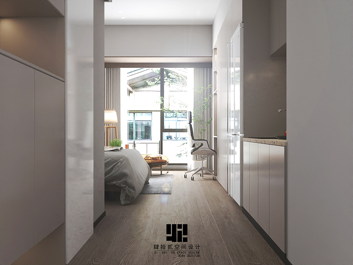 南宁五象某公寓（图ZMjk5MzQwNzgw） - 家装设计 - 站酷设计师苏老X原创素材 - 站酷ZCOOL