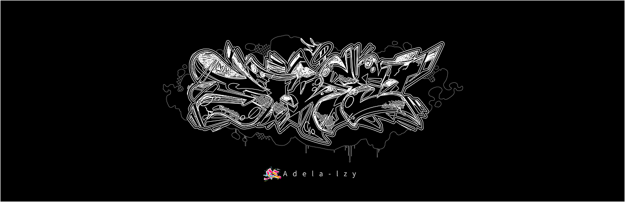 涂鸦艺术字体设计