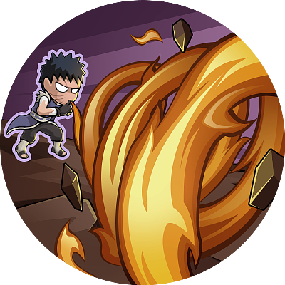 原创作品ui图标游戏图标忍战带土宇智波带土火影手游技能图标火影忍者