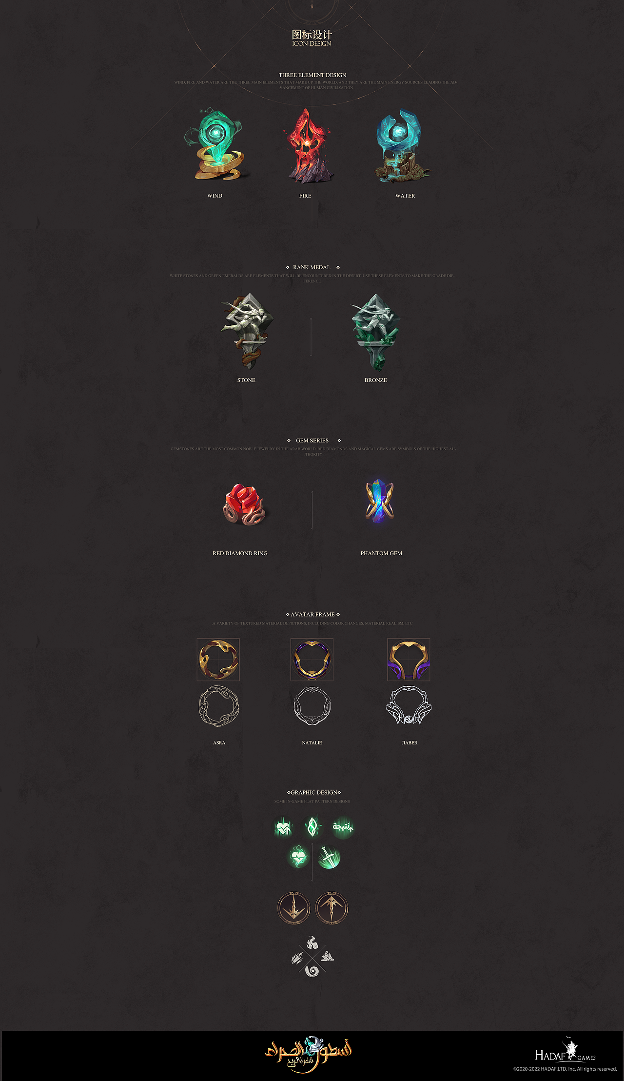 中世纪设定GUI视觉设计