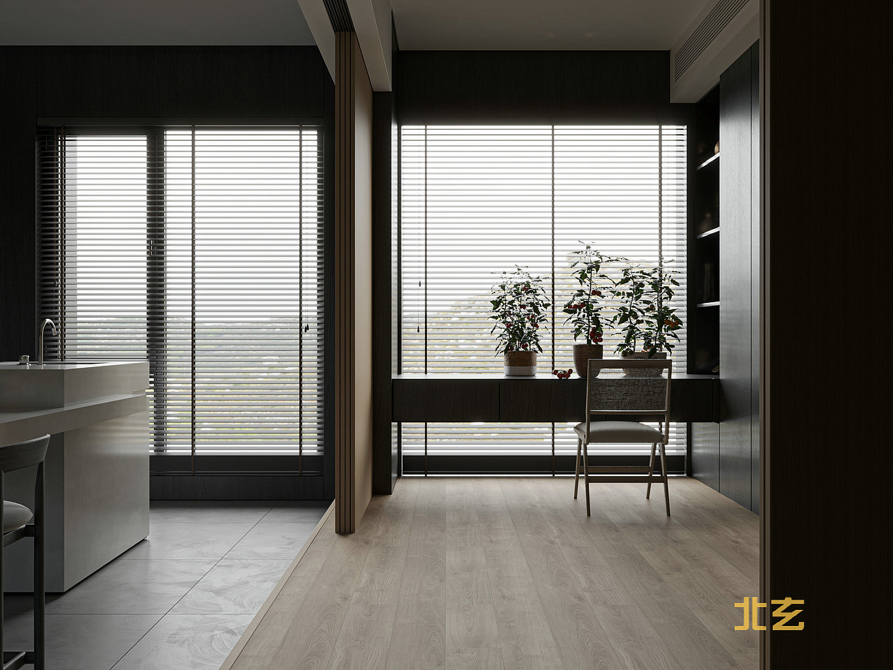 上海北玄/北玄教育/渲染作品/温暖的文艺家