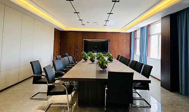 银川装修公司|盐池办公楼装修设计实景图