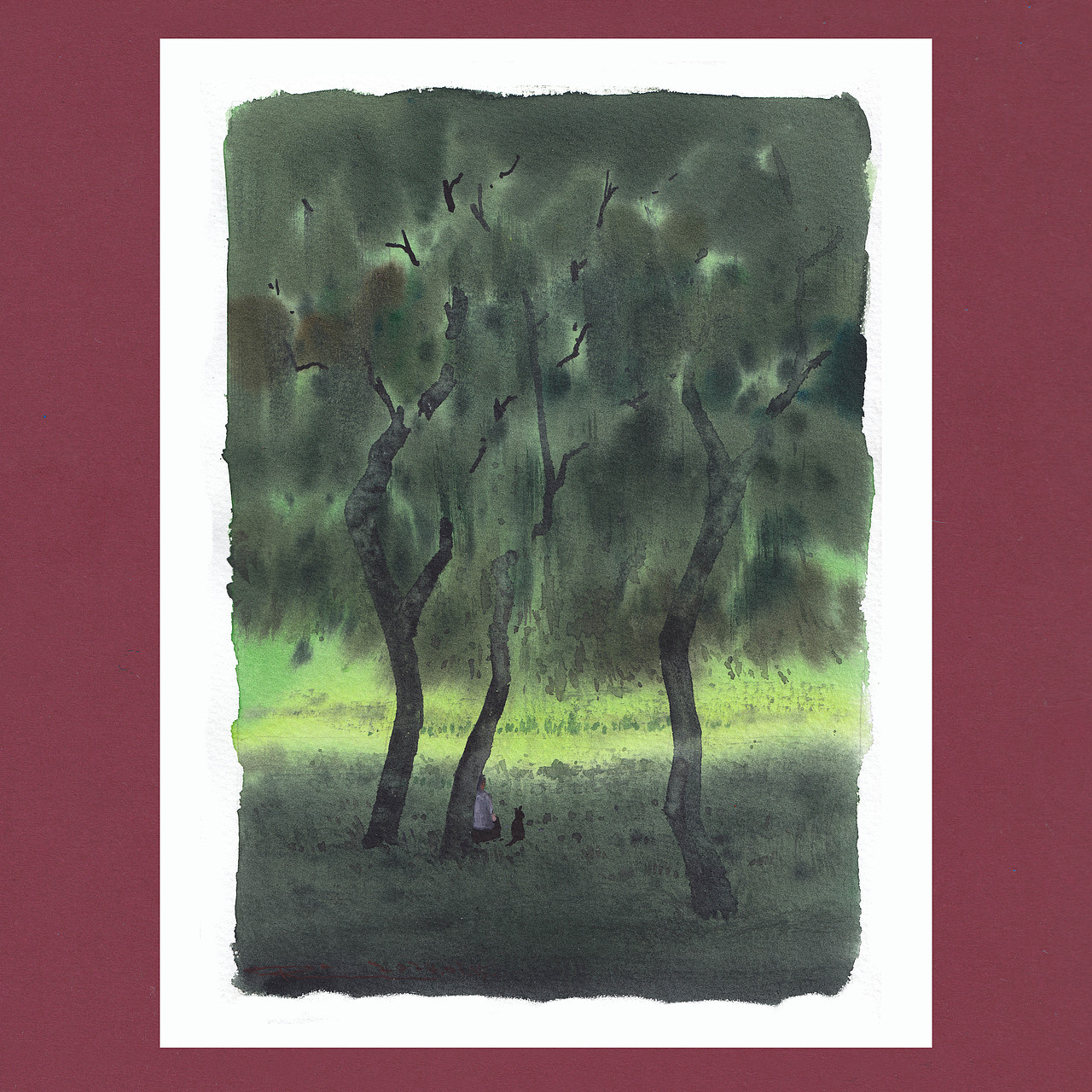 我的第56-58本画本-一人一狗的生活游记