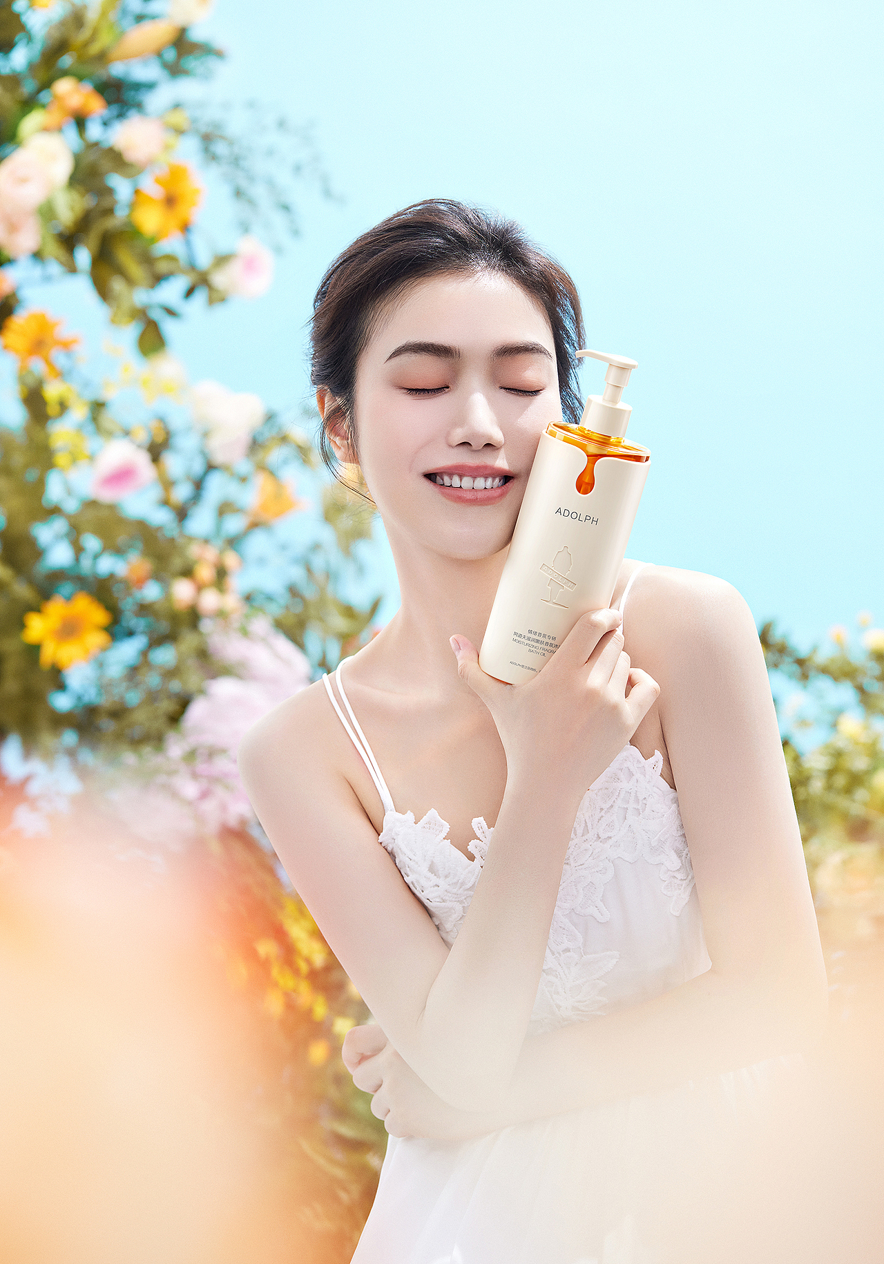 阿道夫沐浴油 | 修图后期（图ZMzU1NzU0NDY0） - 修图/后期 - 站酷设计师李朴LIPU原创素材 - 站酷ZCOOL