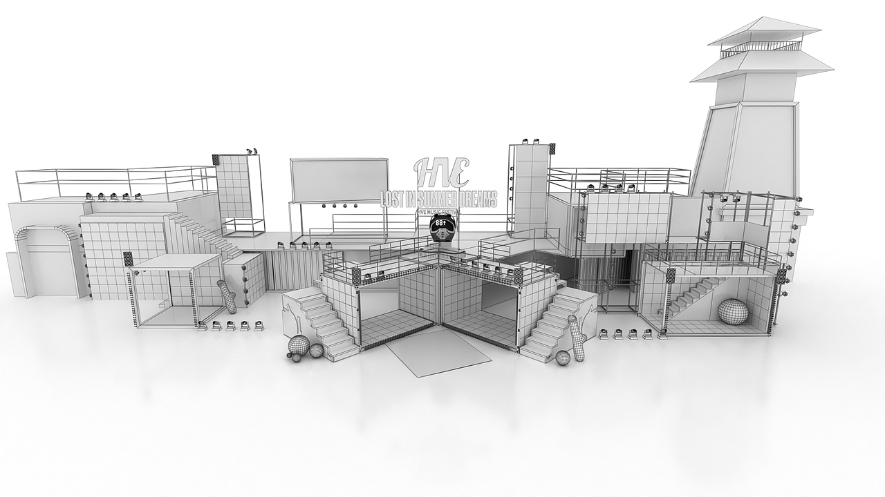 欢乐谷HVE电音节（图ZMzQyMDI1MDA0） - 场景 - 站酷设计师吃一个甜甜圈原创素材 - 站酷ZCOOL