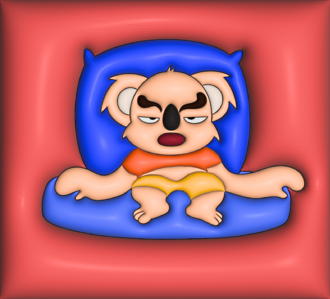 将我的IP一键3D膨胀