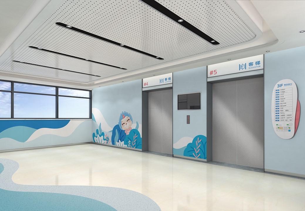 安徽六安妇保院IP形象,导视标识,空间设计