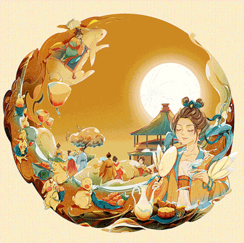 2022中秋礼盒 || 清风朗月（图ZMzE5NDc4MTAw） - 包装 - 站酷设计师一二咯原创素材 - 站酷ZCOOL