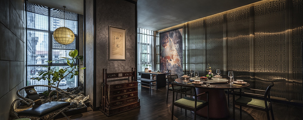 空间丨武汉丨喜舍（图ZMzYxOTE1NzE2） - 酒店餐饮设计 - 站酷设计师静水空间摄影原创素材 - 站酷ZCOOL