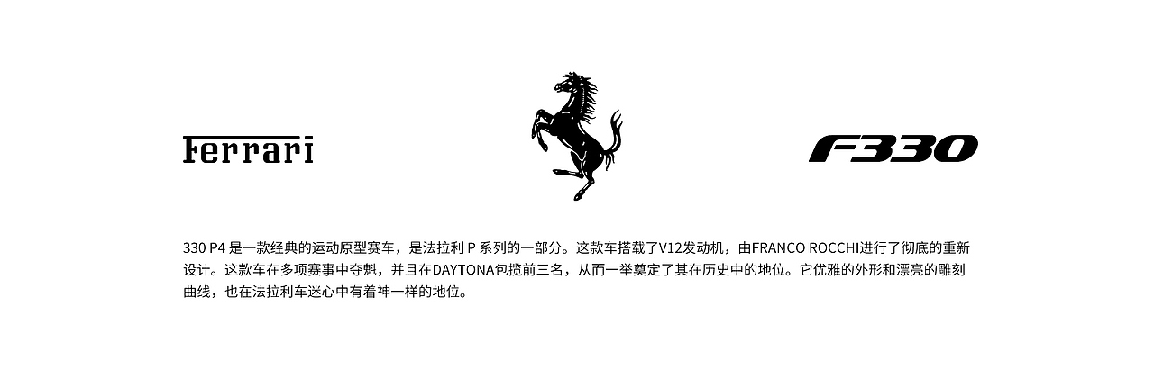 汽车渲染-法拉利/Ferrari 330 p4