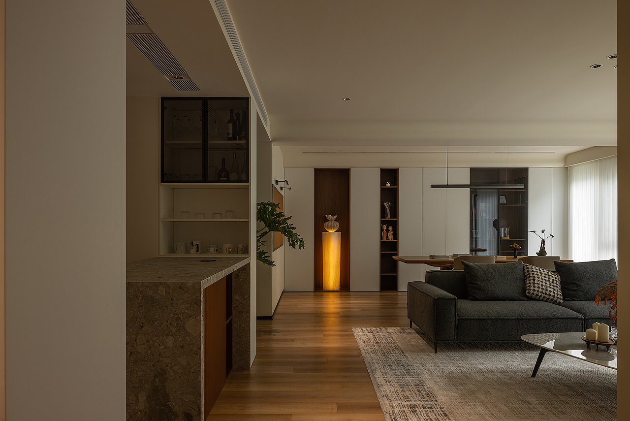 为睦设计 | 170m²清新雅居，屋内即享自然之美（图ZMzU2Njc1NzU2） - 家装设计 - 站酷设计师为睦设计原创素材 - 站酷ZCOOL