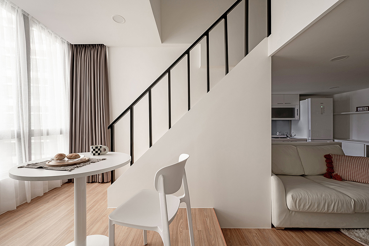 家装设计案例鉴赏—— 60㎡温柔简约独居少女小公寓