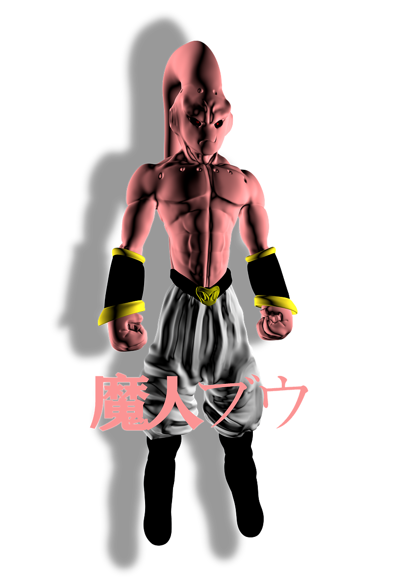 魔人布欧（魔人ブウ）（图ZMzA0Mjg2MzQ4） - 动画/影视 - 站酷设计师丨刘二狗丨原创素材 - 站酷ZCOOL