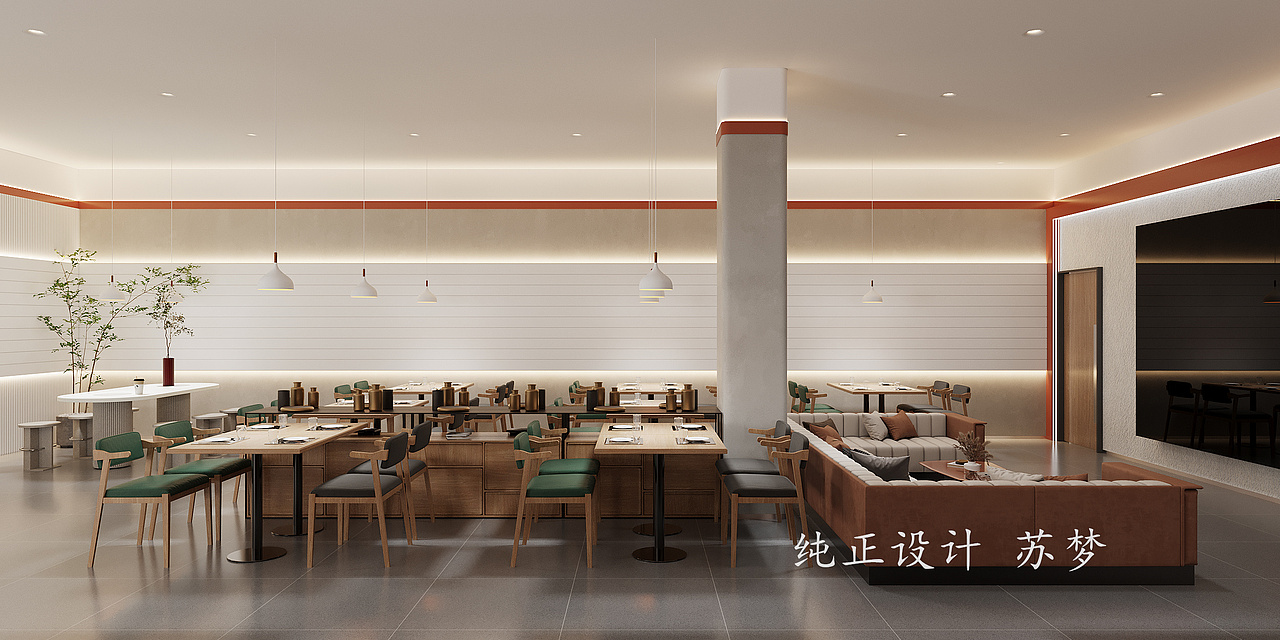 工装 美食城（图ZMzA3MjU5OTY4） - 酒店餐饮设计 - 站酷设计师梦梦很甜原创素材 - 站酷ZCOOL