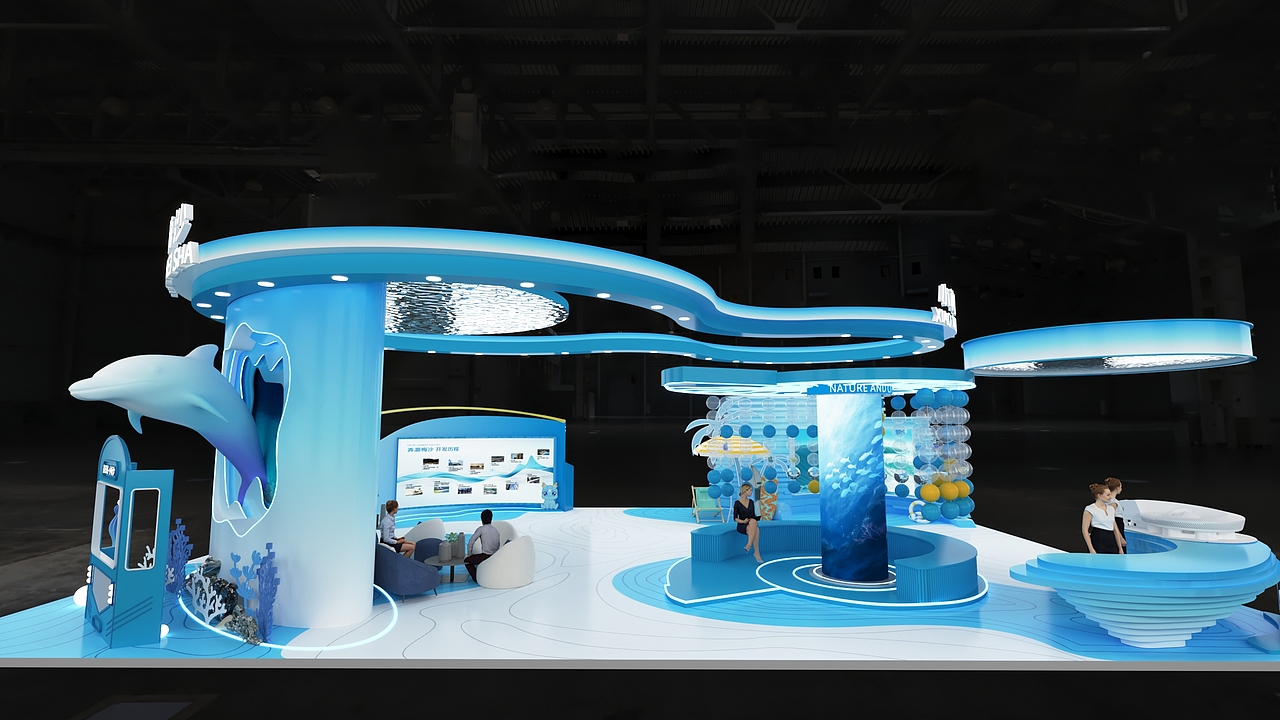 文博会-盐田小梅沙展位设计