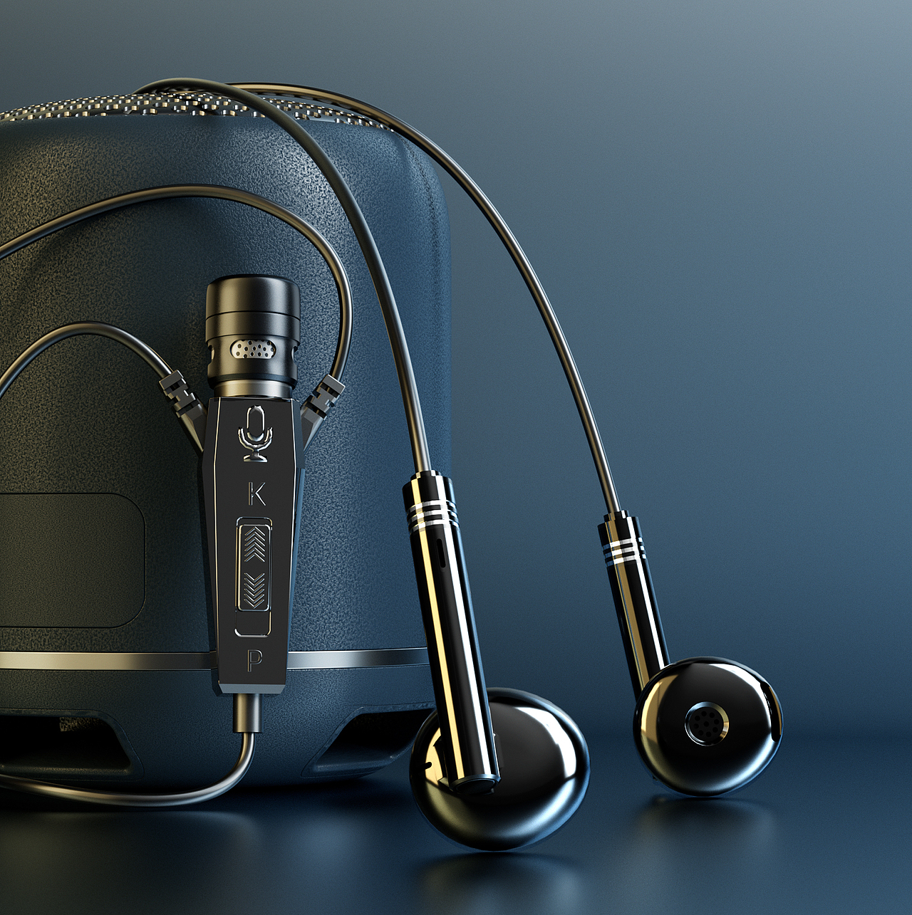 耳机C4D日常工作图（图ZMzQ3MTI5NjAw） - 其他平面 - 站酷设计师銀河修理员原创素材 - 站酷ZCOOL