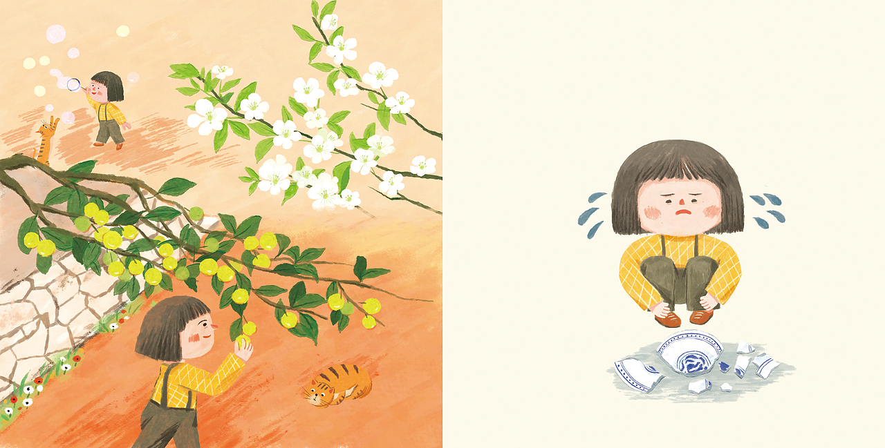 绘本《打碗花》