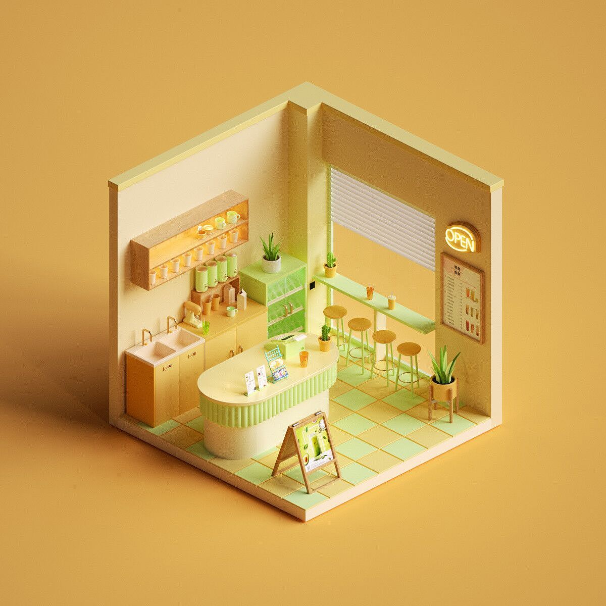 OC第二十期学员作品——NiaoNiao的C4D课堂(上)