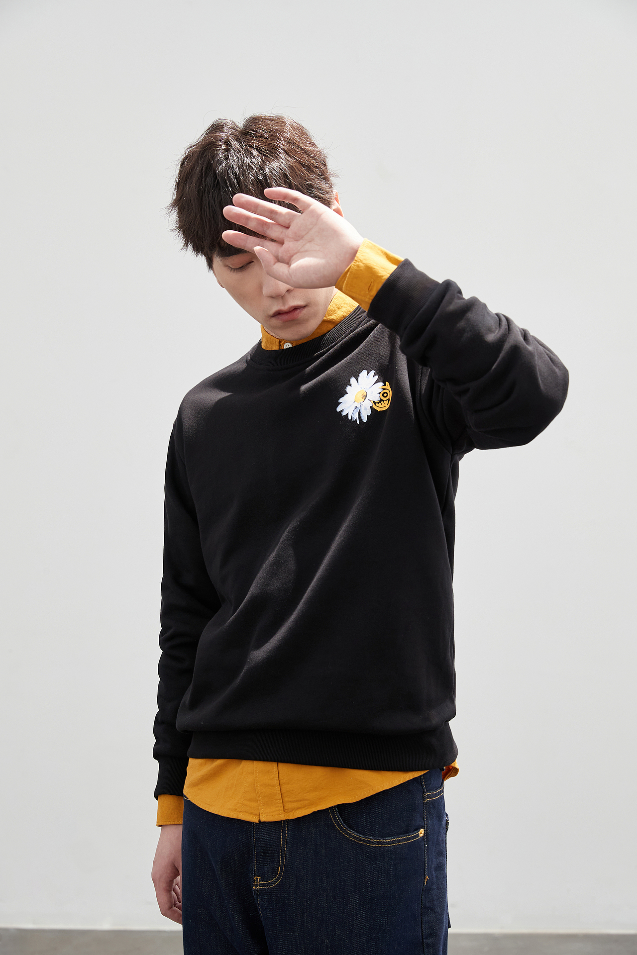 是阳光很好的一天!#秋冬男装摄影