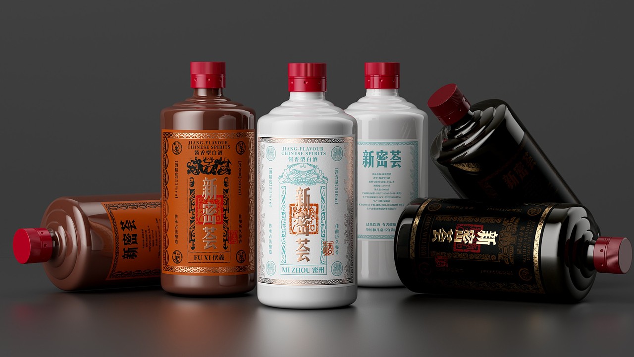 新密荟x高极 | 从美酒包装，窥见千年文化（图ZMzYxMjA0ODM2） - 包装 - 站酷设计师高极战略包装原创素材 - 站酷ZCOOL