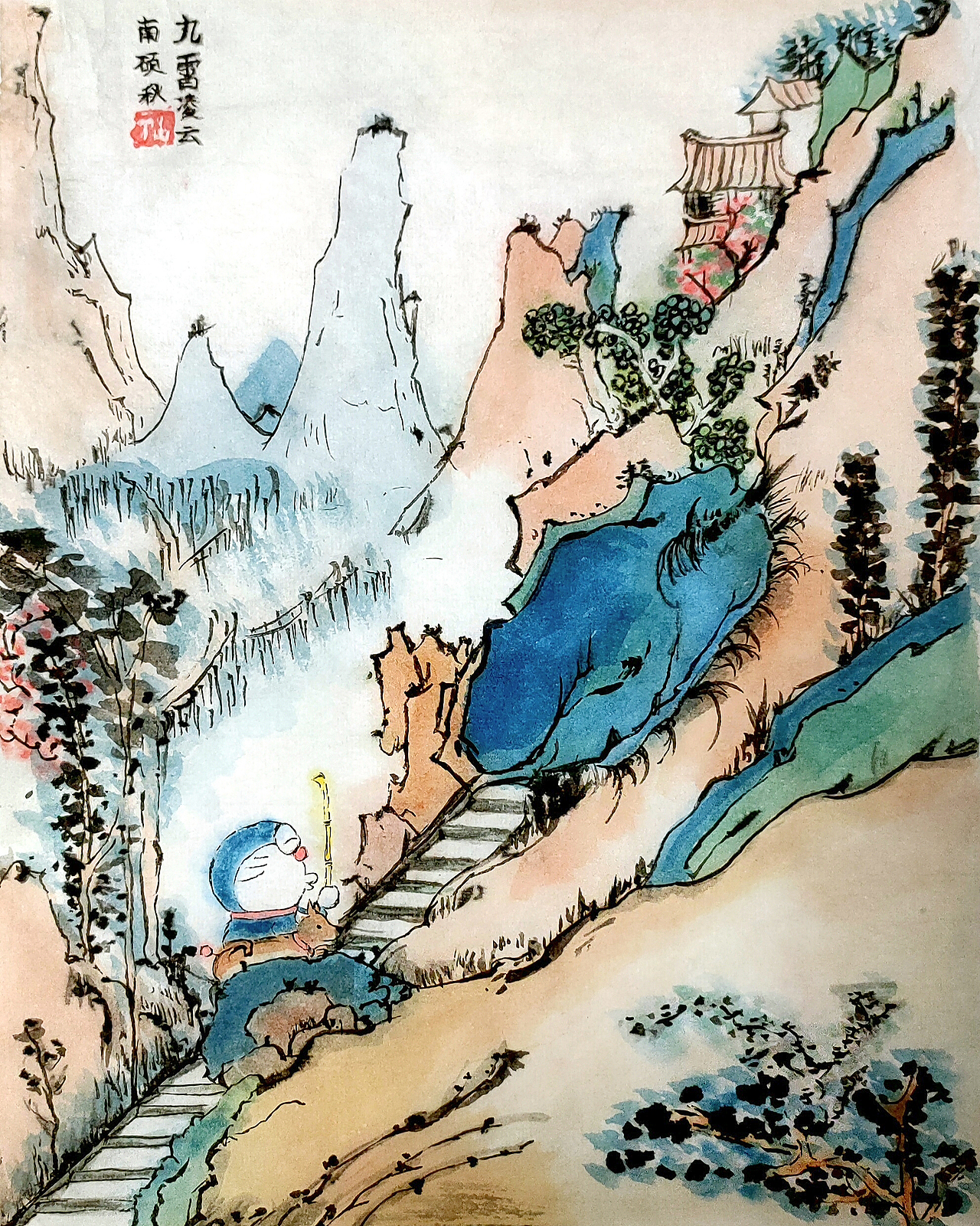 手绘（图ZMzUxMDk1OTIw） - 绘画 - 站酷设计师刘华涓原创素材 - 站酷ZCOOL
