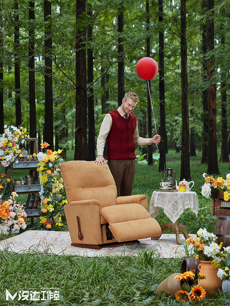 家具摄影 沙发拍摄｜LAZBOY噗噗熊_没边工作室站酷ZCOOL