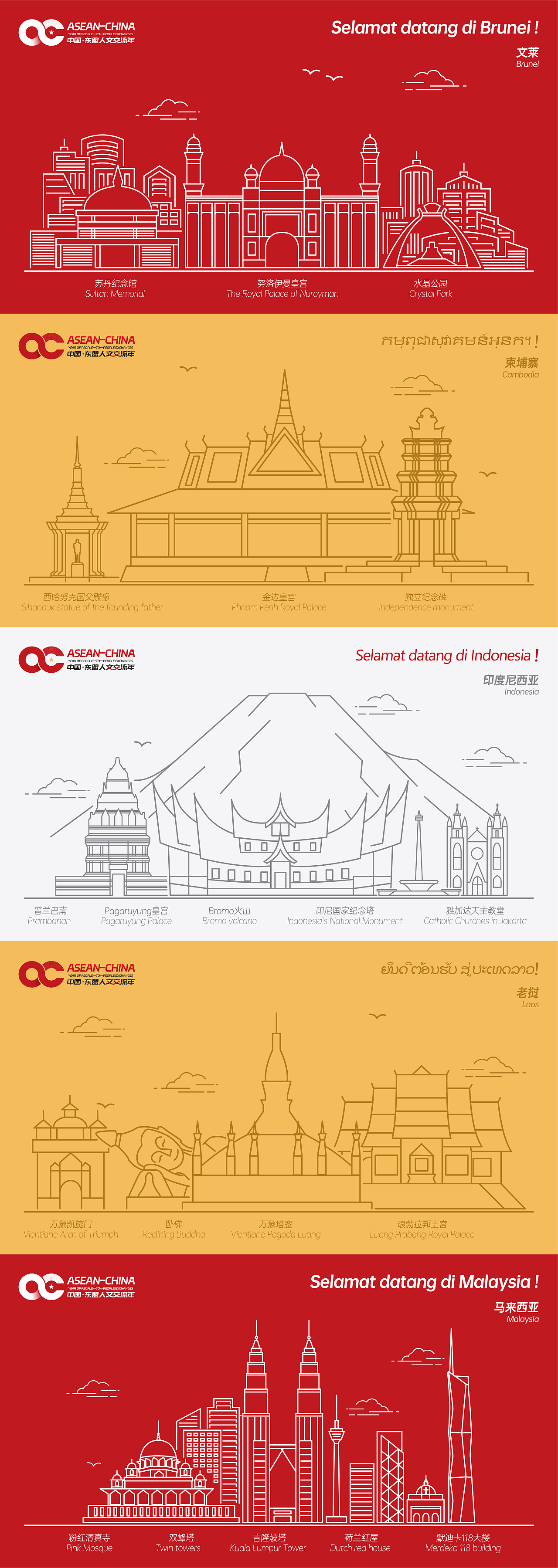 2024 中国-东盟人文交流年 标识设计（图ZMzYwMDc4MzQw） - Logo - 站酷设计师ElevenCHEN37原创素材 - 站酷ZCOOL