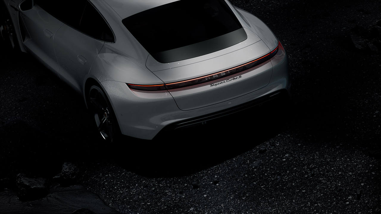 保时捷Taycan Turbo S 2020（图ZMzQwMTQ2NjEy） - 场景 - 站酷设计师浮石之上原创素材 - 站酷ZCOOL