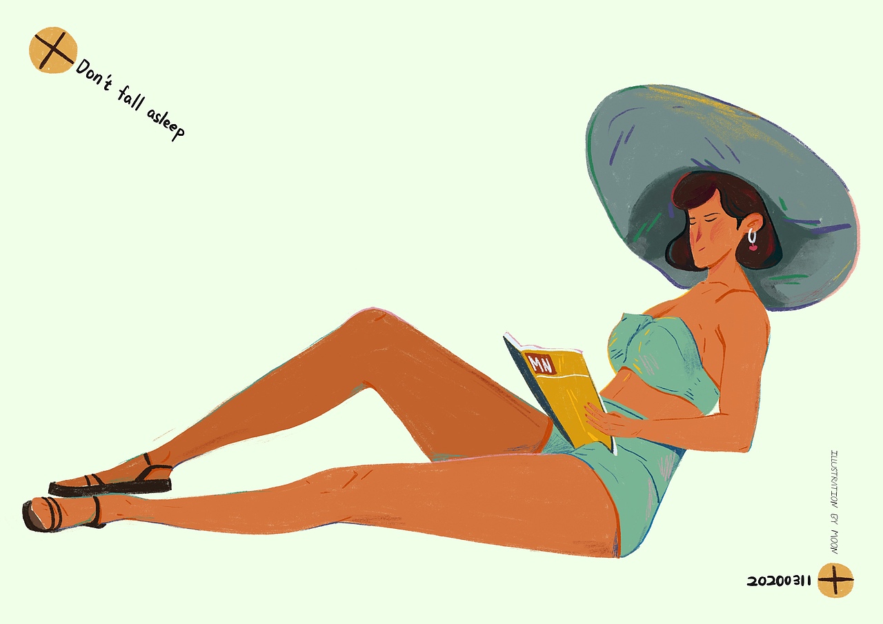 月亮Jiamino--“74天”之系列一（图ZMzE0NDYyMDQw） - 艺术插画 - 站酷设计师木丁插画工作室原创素材 - 站酷ZCOOL